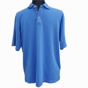 Rare JAMAICA JAXX Blue VTG 90s Polo Shirt (M)